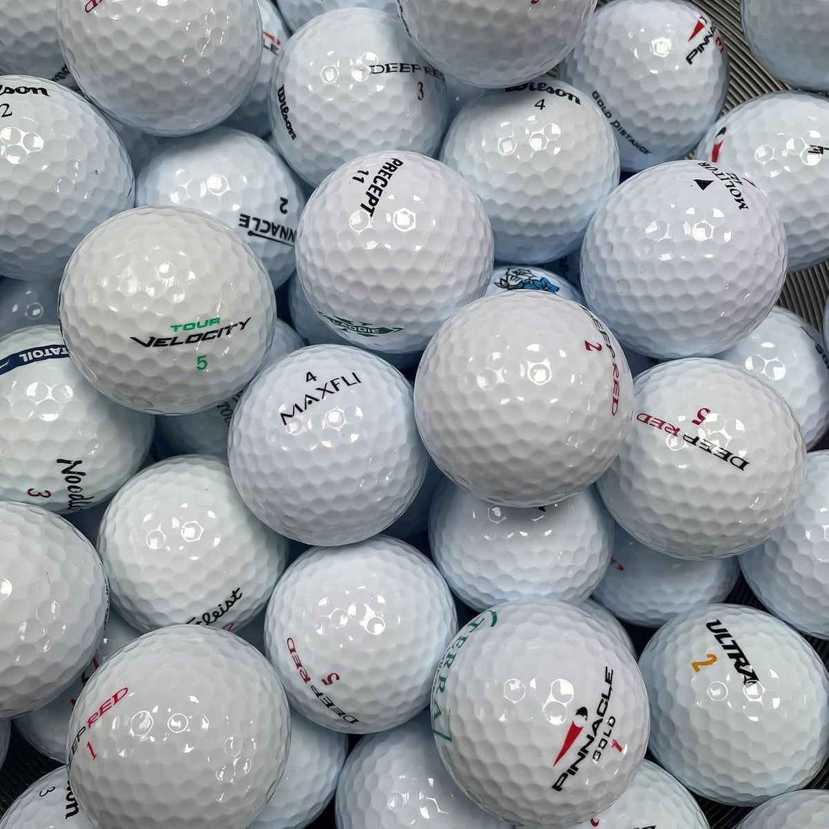 40 Assorted Mix Golf Balls Pearl/Aaa Grade