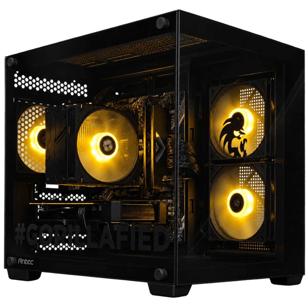 Gorilla Gaming Killer Core Gaming PC with ARGB lighting