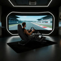 2026 Hot Sale  Fully Adjustable Racing Cockpit for Direct Drive Simulators with Robust Steel Frame for Fanatec Thrustmaster