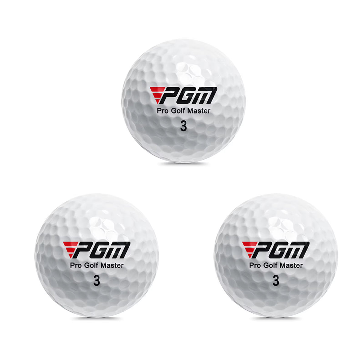 Three-Layer Premium Golf Balls Practice Performance Golf Ball Training for Distance Straight Shots Golf Design for Golfers Sport