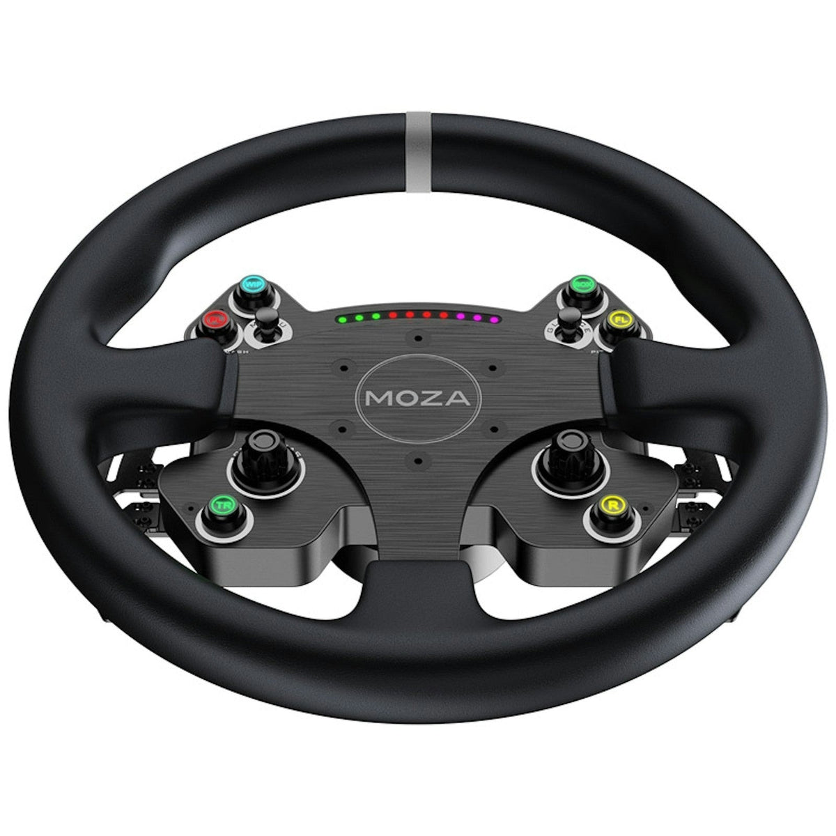 MOZA CS V2P wheel rear and paddles
