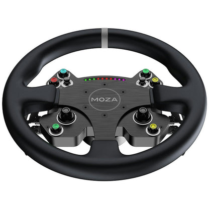 MOZA CS V2P wheel rear and paddles