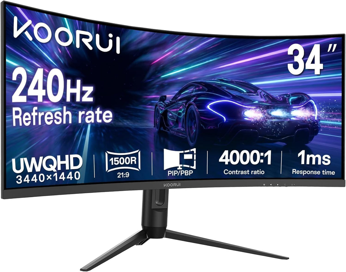 Koorui G3441XC 34 inch curved ultrawide monitor