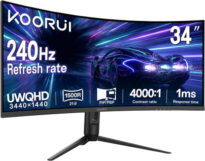 Koorui G3441XC 34 inch curved ultrawide monitor