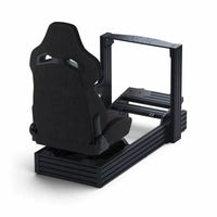 40160 sim rig with leather racing seat, rear view