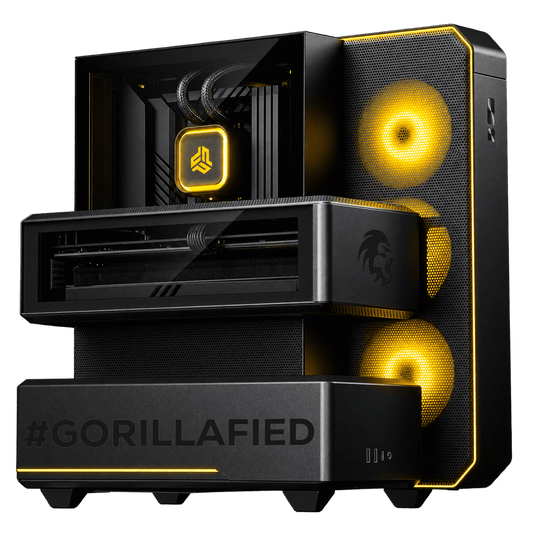 Gorilla Gaming Killer Ultra Gaming PC in Phanteks EX5 Plus case
