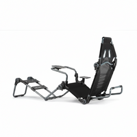 Racing Simulator Cockpit Built to Switch Formula and GT Positions, Adjustable Setup, Foldable Design, 44 lbs