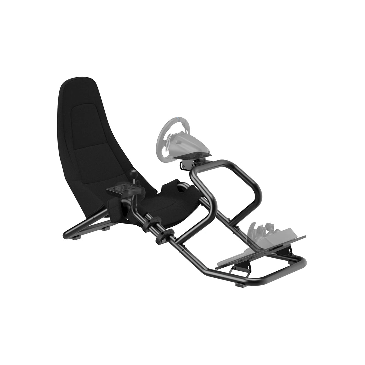2026 Hot Sale  Fully Adjustable Racing Cockpit for Direct Drive Simulators with Robust Steel Frame for Fanatec Thrustmaster