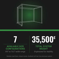 Simbox Golf Simulator Enclosure - 7 Sizes Available — Results & Stats