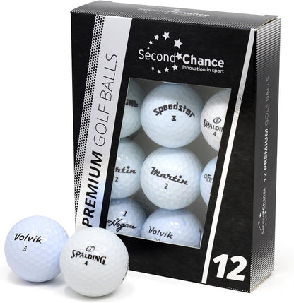Recycled Lake Golf Balls, Mixed Golf Balls, Ideal for Practice and Play, Golf Ball.
