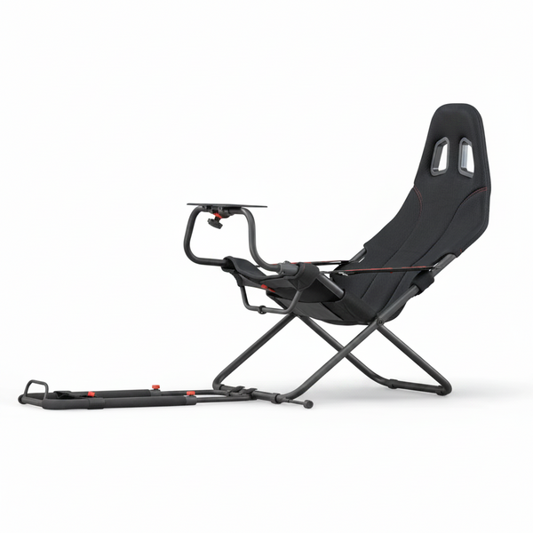 ® Challenge Actifit Lightweight Carbon Quality Steel Racing Simulator Cockpit, Black
